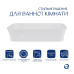 Раковина накладная Qtap Virgo N 560 мм прямоугольная без донного клапана WHITE QT18116308W