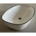 Умивальник накладний овальний 500х380х140 MIXXUS PREMIUM DIVERSE-0109 керамічнна