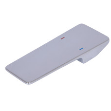 Ручка Qtap (12,4x42,8x115,5) для душевой системы Gemini Chrome QTGEM124428115550055
