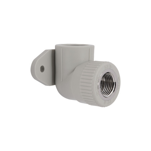 Уголок из полипропилена Blue Ocean настенный с креплением 25х1/2", 90° ВР