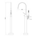 Смеситель для ванны Qtap Virgo 1966103B