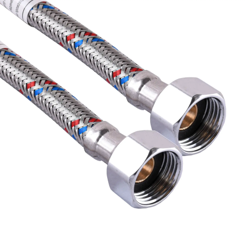 Шланг нержавіюча сталь ECO FIX 1/2″х1/2″ ВВ 0,4 м