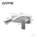 Смеситель для умывальника настен. GAPPO d-35, бел/хром (G1048-22)