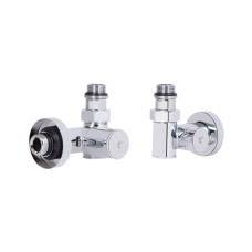 Комплект Кранов SD Forte 1/2" НР для сушилки полотенец угловой SF395W15HE