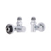 Комплект Кранов SD Forte 1/2" НР для сушилки полотенец угловой SF395W15HE
