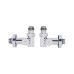 Комплект Кранов SD Forte 1/2" НР для сушилки полотенец угловой SF395W15HE