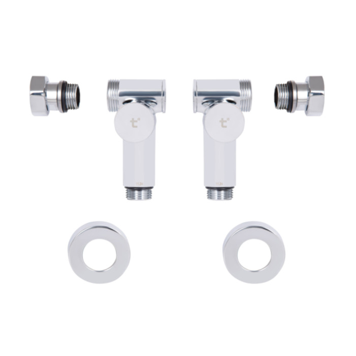 Комплект Кранів SD Forte 1/2" НР для сушарки рушників кутовий SF395W15HE