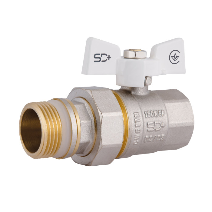 SD Кран Американка с антипротечкой 1" PN40 конус   SD900NW25PN40
