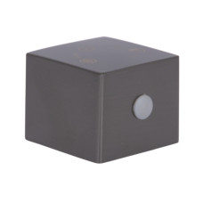 Ручка Qtap (25,8x32x32) для душевой системы на три потребителя Gemini Gunmetal Black PVD QTGEM258323250065