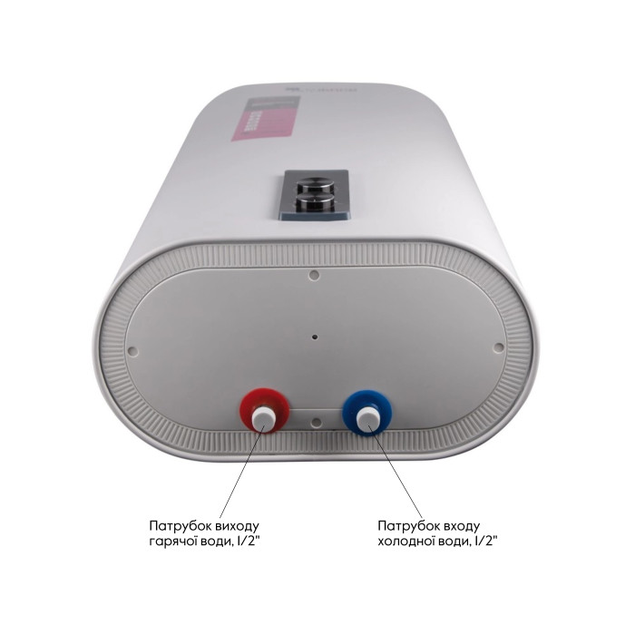 Бойлер электрический Thermo Alliance 100 л плоский вертикальный, сухой ТЭН 2 кВт (0,8+1,2) DT100V20G(PD)-D/2