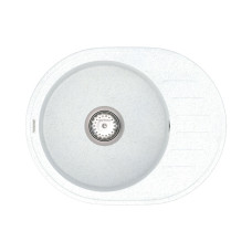 Мойка Vankor Lira 570х450х170 овал  Sahara + сифон