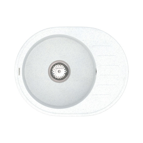 Мойка Vankor Lira 570х450х170 овал  Sahara + сифон