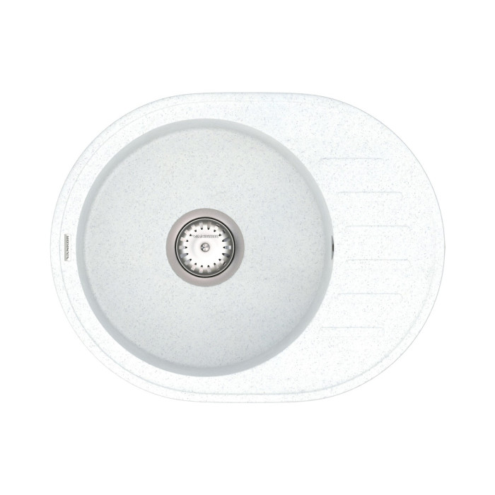 Мойка Vankor Lira 570х450х170 овал  Sahara + сифон