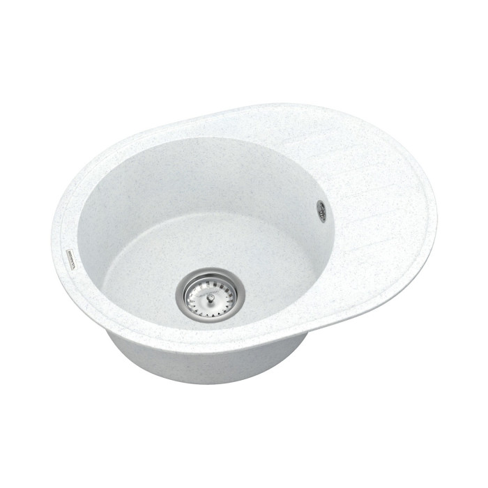 Мойка Vankor Lira 570х450х170 овал  Sahara + сифон