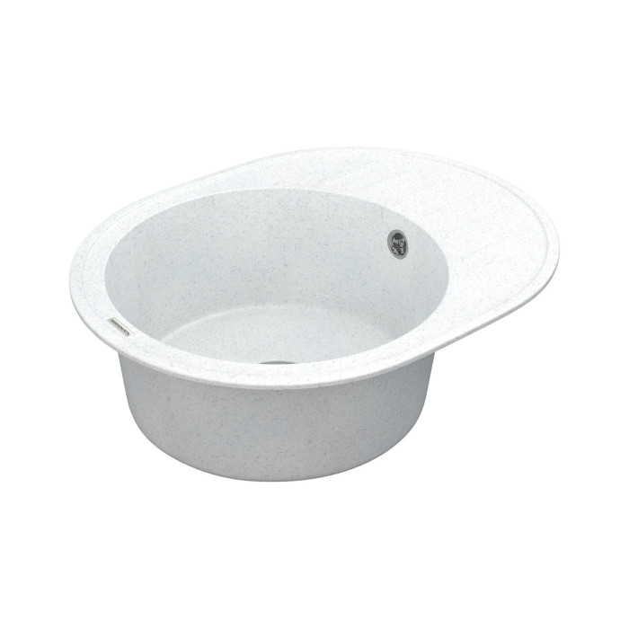 Мойка Vankor Lira 570х450х170 овал  Sahara + сифон
