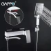 Змішувач для ванни GAPPO G3207-8, білий/хром