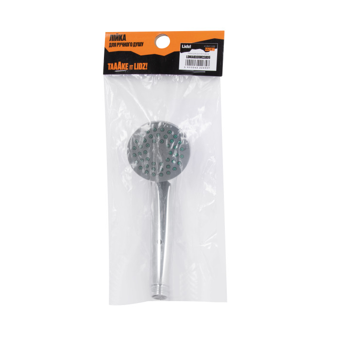 Лейка для ручного душа Lidz Niagara 02 67 мм округлая LDNIA02CRM22035 Chrome