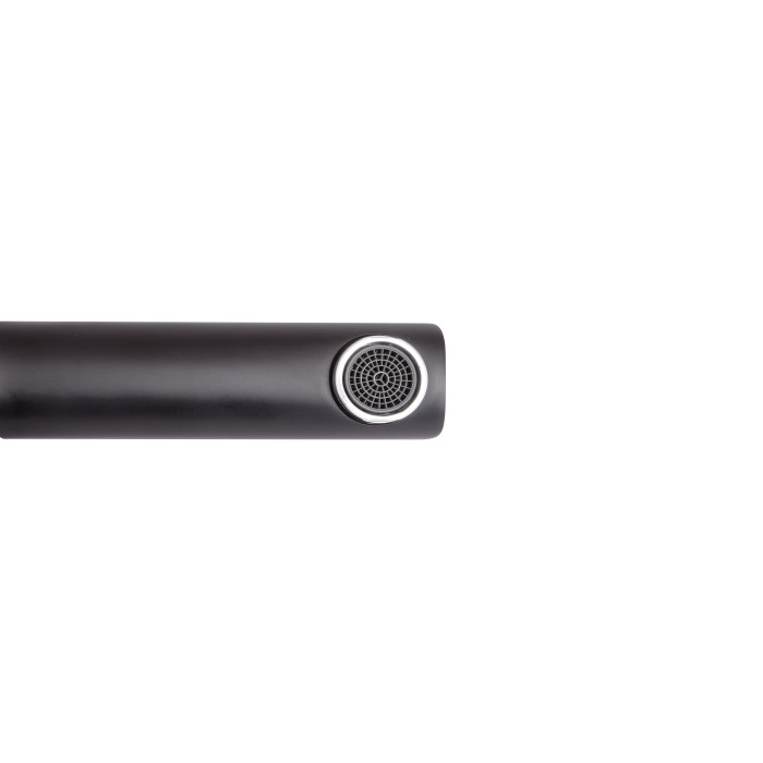 Смеситель для ванны Qtap Grand (c душевым гарнитуром) QTGRABCR006 Chrome/Black