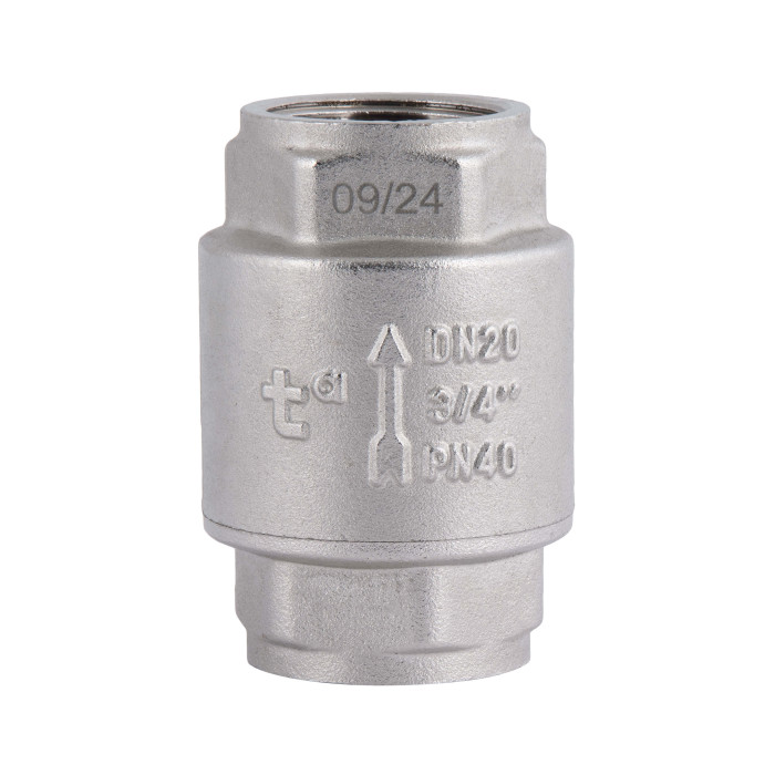 Обратний клапан Thermo Alliance Forte 3/4"ВВ никель с латунным штоком TAF240W20