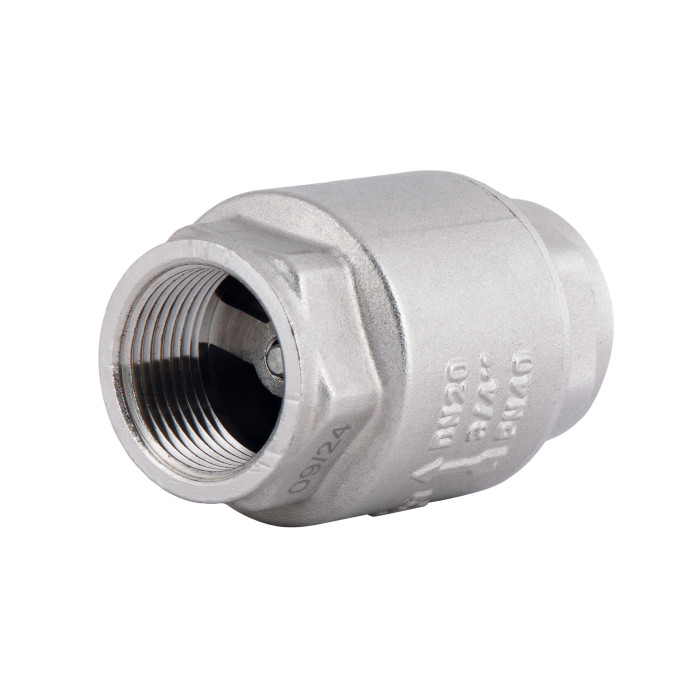 Обратний клапан Thermo Alliance Forte 3/4"ВВ никель с латунным штоком TAF240W20