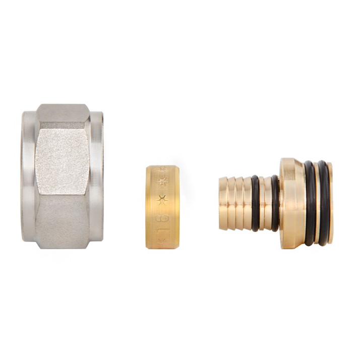 З'єднання Евроконус ITAL 20*2.0x3/4" нік. {200/20}