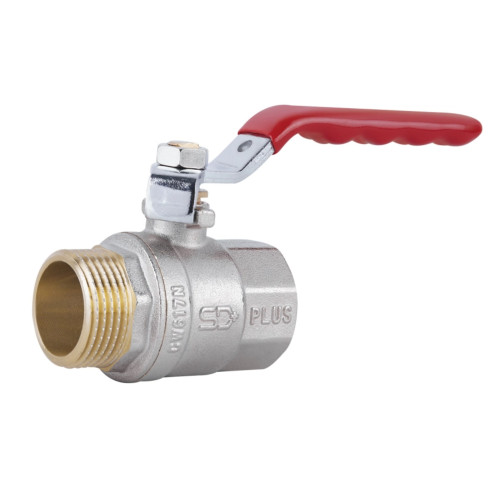 Кран шаровой SD Plus 1" ВН для воды (рычаг) SD605NW25PN40