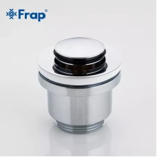 Донний клапан Frap F61, автомат, 1 1/4", хром