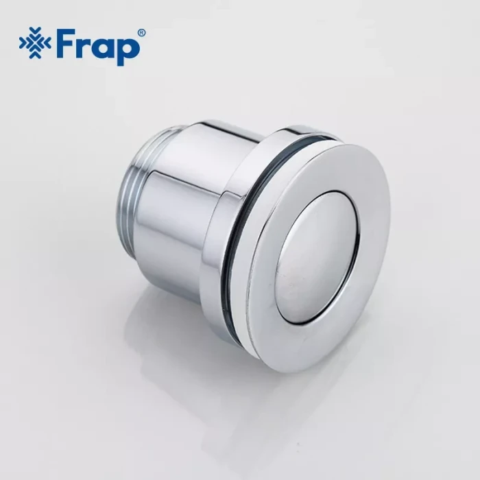 Донний клапан Frap F61, автомат, 1 1/4", хром