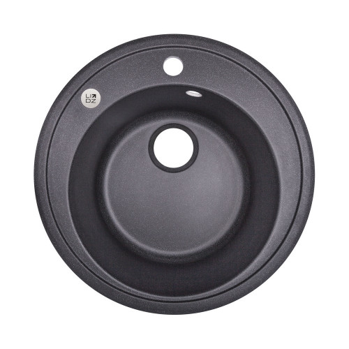 Кухонная мойка Lidz D510/200 BLA-03 (LidzBLA03D510200)