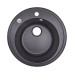 Кухонная мойка Lidz D510/200 BLA-03 (LidzBLA03D510200)