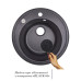 Кухонная мойка Lidz D510/200 BLA-03 (LidzBLA03D510200)