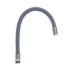 Излив в сборе Lidz (270х220х24), 515 мм для смесителя для кухни Aria, Vida 015F3 Grey LDARIVID2702202449382