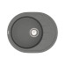 Мойка Vankor Sity  620х500х200 овал. Gray + сифон