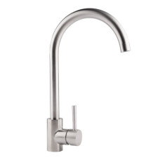 Змішувач Imperial (8115) для кухні U-подібний з нержавійки