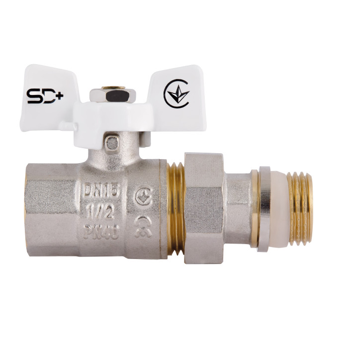 SD Кран Американка с антипротечкой 1/2 PN40 конус SD900NW15PN40 SD Кран Американка с антипротечкой 1/2 PN40 конус SD900NW15PN40