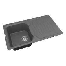 Мойка для кухни из исскуственого камня Vankor Sigma SMP 02.85 Gray прямоугольная 