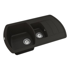 Мойка для кухни из исскуственого камня Vankor Norton NMP 04.86 Black прямоугольная 