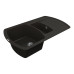 Мийка для кухні Vankor Norton NMP 04.86 Black прямокутна з сифоном