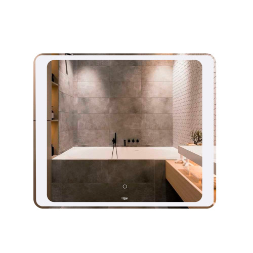 Дзеркало Qtap Leo 800х700 з LED-підсвічуванням Touch, диммер,з регулюванням яркости QT117814187080W