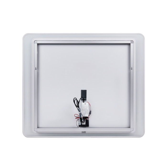 Зеркало Qtap Leo 800х700 с LED-подсветкой Touch, диммер, регулятор яркости QT117814187080W