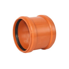 Муфта для наружной канализации ПВХ 200мм TEHNO WORLD