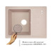 Кухонная мойка Lidz 620x435/200 MAR-07 (LidzMAR07620435200)