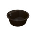 Мийка для кухні Vankor Easy EMR 01.45 Chocolate кругла з сифоном