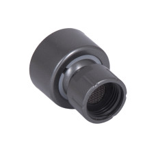 Крепление потолочной лейки Qtap (37,3x37,3x40,7) для душевой системы Presto Graphite QTPRE373373407GRP50584