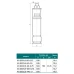 Насос скважинный  NPO 4S QGD 2.5-140-1.1 1550 Вт