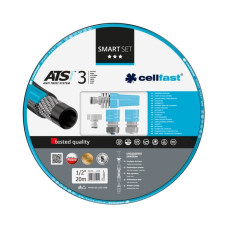 Набір поливальний CELLFAST SMART ATS VARIANT 1/2” 20м + набір фітингів IDEAL