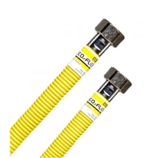 Шланг газовый ECOFLEX Супер В-В - 1/2 нержавеющая сталь1,0 м