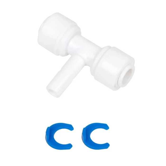 Фітинг трійник ITAL 1/4"Q x 1/4" N x 1/4"Q (кратно 10 шт) (ST005A)