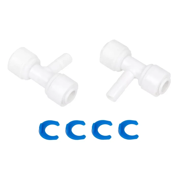 Фітинг трійник ITAL 1/4"Q x 1/4" N x 1/4"Q (кратно 10 шт) (ST005A)