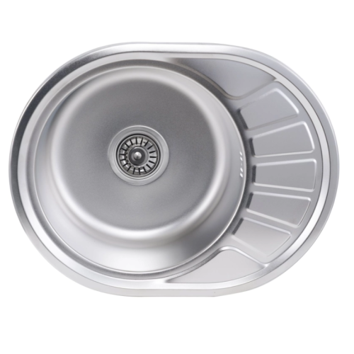 Мийка мінікепка 570х450х180 сатин PLATINUM